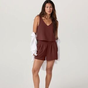 Vuori Villa Cropped Tank Top